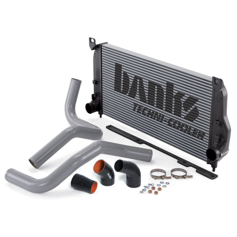 GMC 2500 Intercooler Kit - Banks Power - Techni-Cooler System - Red - `04-`05